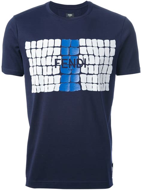 mens fendi t shirts|Fendi men's printed t shirts.